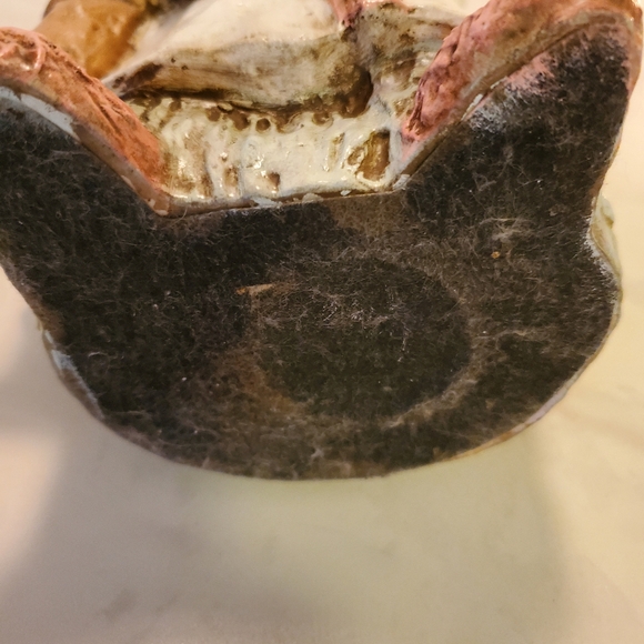 Collector DOLL,VINTAGE ,VERY RARE. GIRL WITH TEDDY BEAR. - Picture 11 of 15